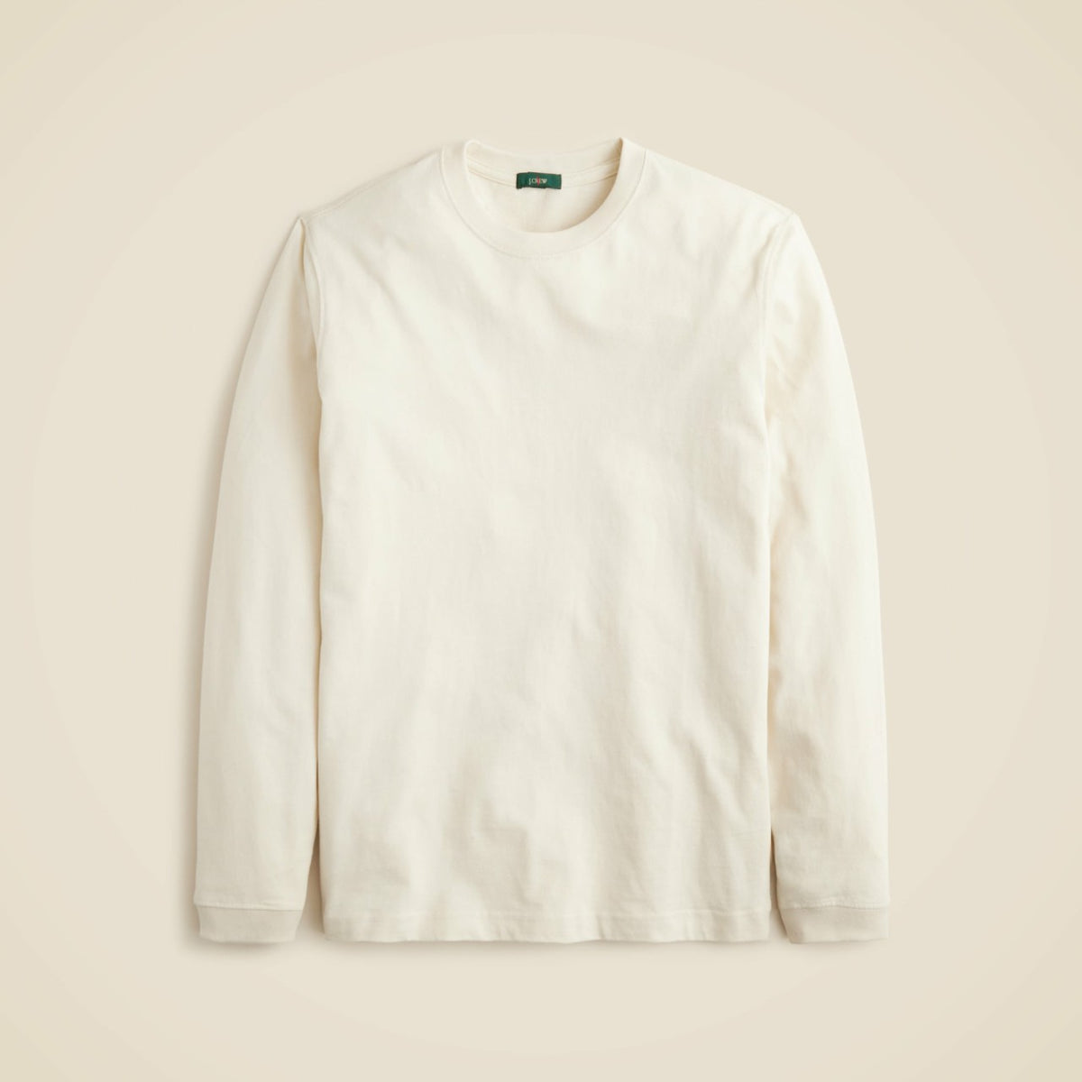 Men Relaxed long-sleeve premium-weight cotton T-shirt - J.Crew