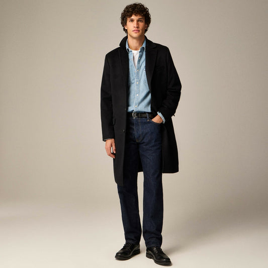 Men Rivington topcoat in Italian wool blend - J.Crew