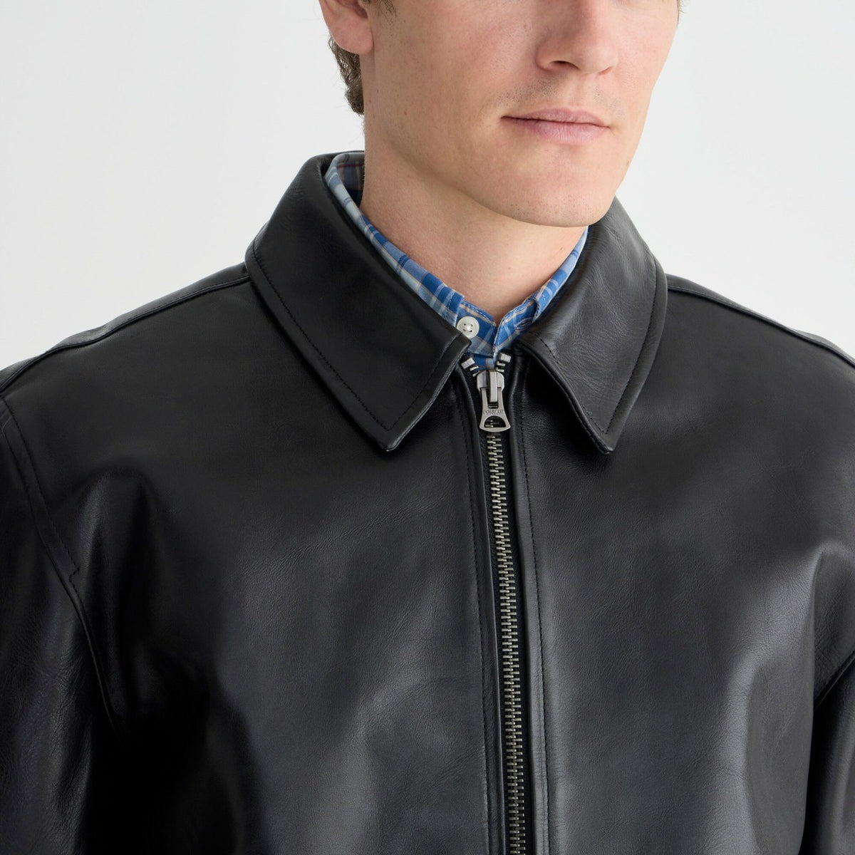 Men Limited-edition flight jacket in Italian leather - J.Crew