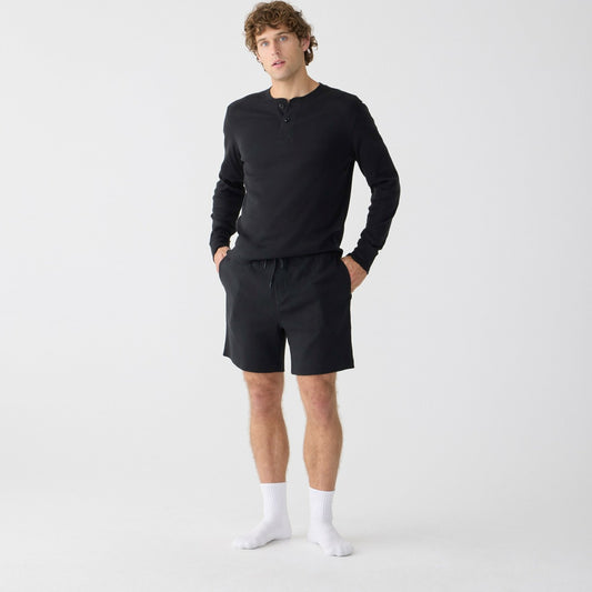 Men Heritage brushed rib-knit shorts - J.Crew