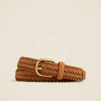 Kids Kids' braided leather belt - J.Crew