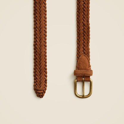 Kids Kids' braided leather belt - J.Crew