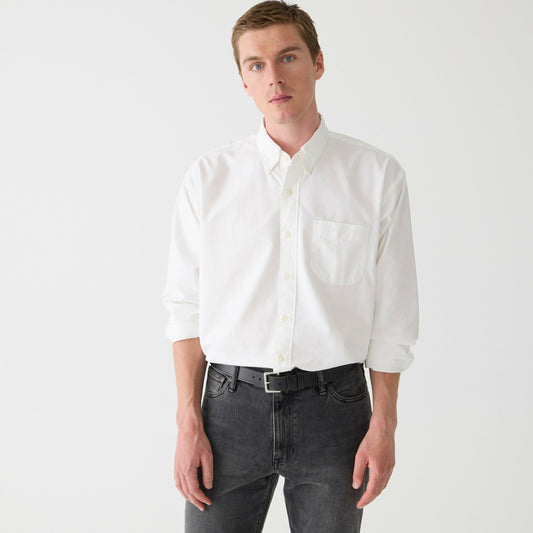 Men Giant-fit oxford shirt - J.Crew