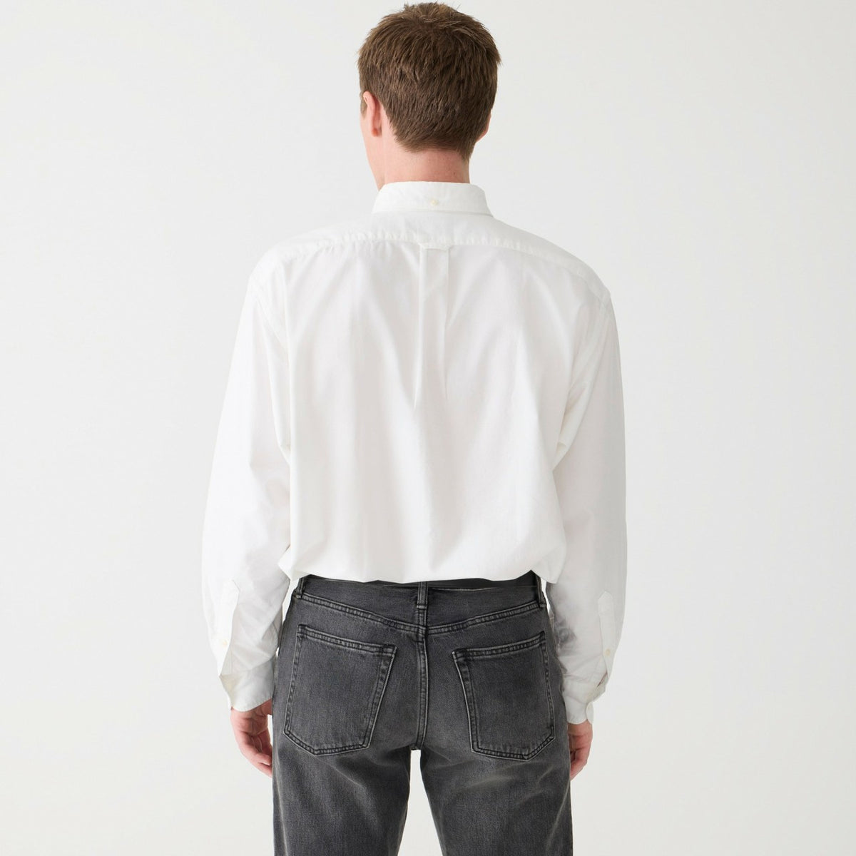 Men Giant-fit oxford shirt - J.Crew