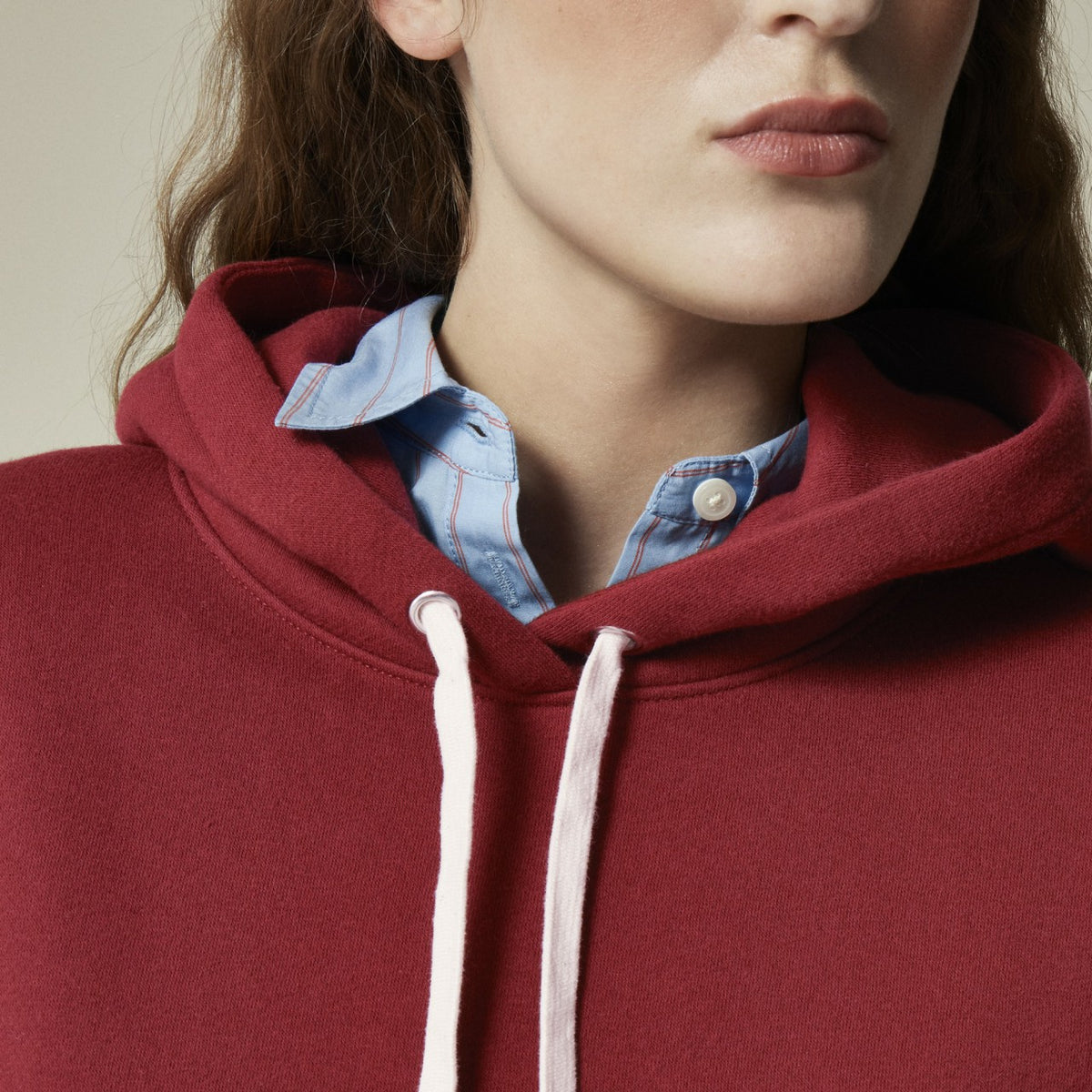 Women Heritage fleece hoodie - J.Crew