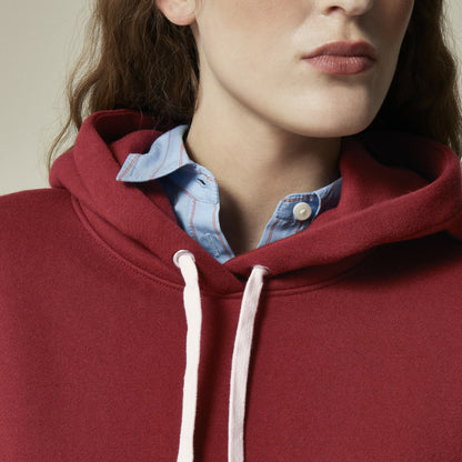 Women Heritage fleece hoodie - J.Crew