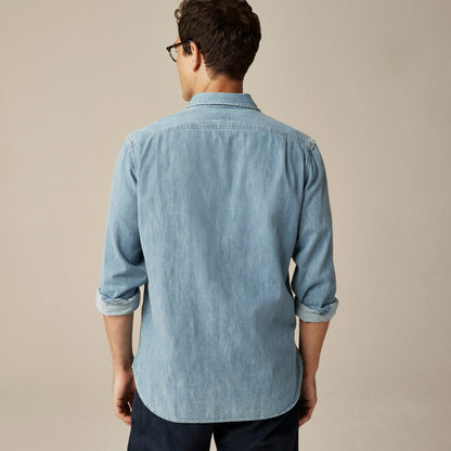 Men Midweight denim workshirt - J.Crew