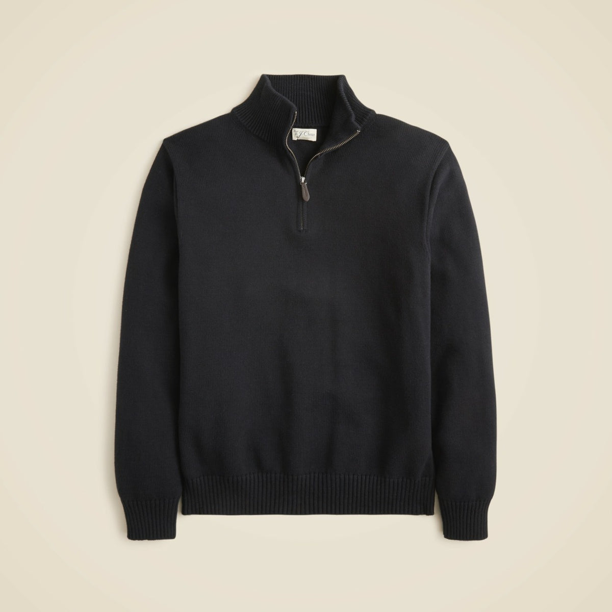 Men Heritage cotton half-zip sweater - J.Crew