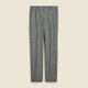 Grey Khaki Windowpane