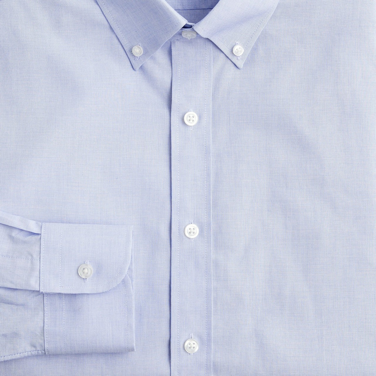 Men Ludlow Premium fine cotton dress shirt with button-down collar - J.Crew