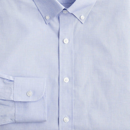Men Ludlow Premium fine cotton dress shirt with button-down collar - J.Crew