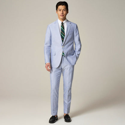Men Ludlow Slim-fit suit jacket in Portuguese cotton oxford - J.Crew