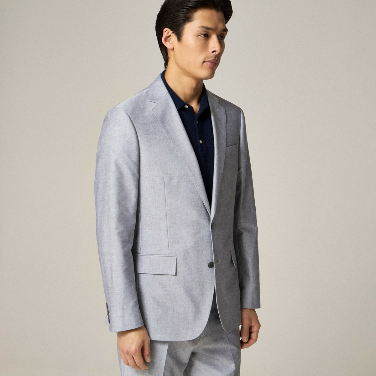 Men Ludlow Slim-fit suit jacket in Portuguese cotton oxford - J.Crew