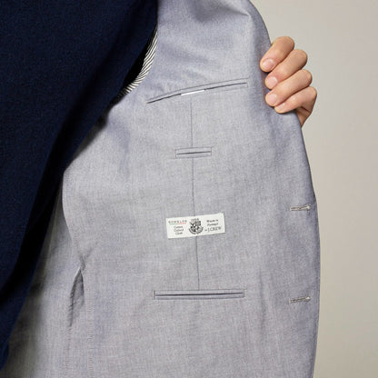 Men Ludlow Slim-fit suit jacket in Portuguese cotton oxford - J.Crew