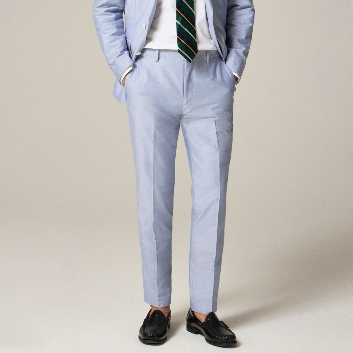 Men Ludlow Slim-fit suit pant in Portuguese cotton oxford - J.Crew