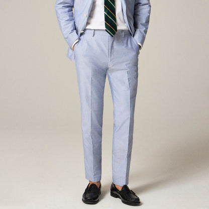 Men Ludlow Slim-fit suit pant in Portuguese cotton oxford - J.Crew