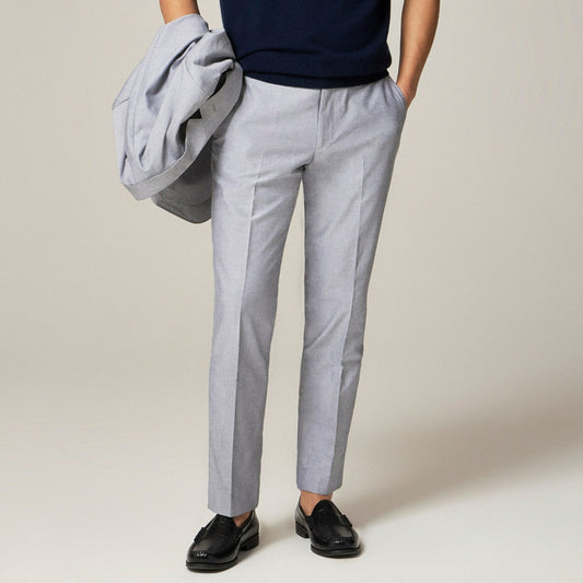 Men Ludlow Slim-fit suit pant in Portuguese cotton oxford - J.Crew