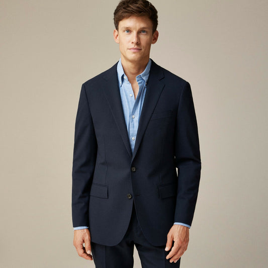 Men Ludlow Traveler Slim-fit suit jacket in Italian stretch wool blend - J.Crew