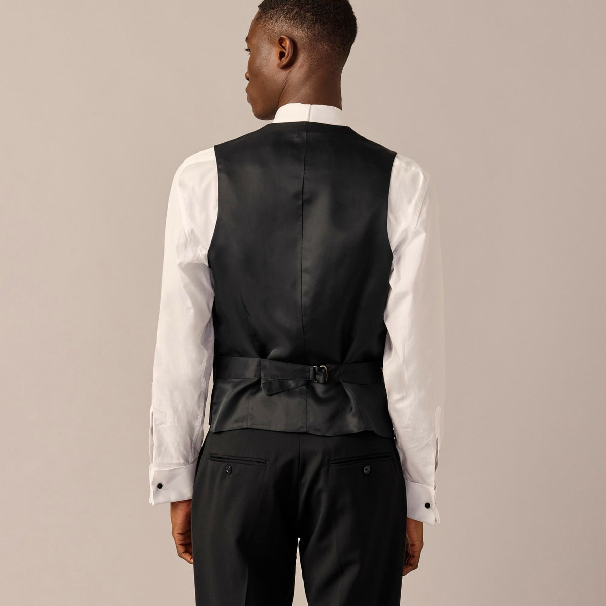 Men Ludlow Slim-fit tuxedo vest in Italian wool - J.Crew