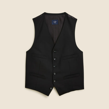 Men Ludlow Slim-fit tuxedo vest in Italian wool - J.Crew