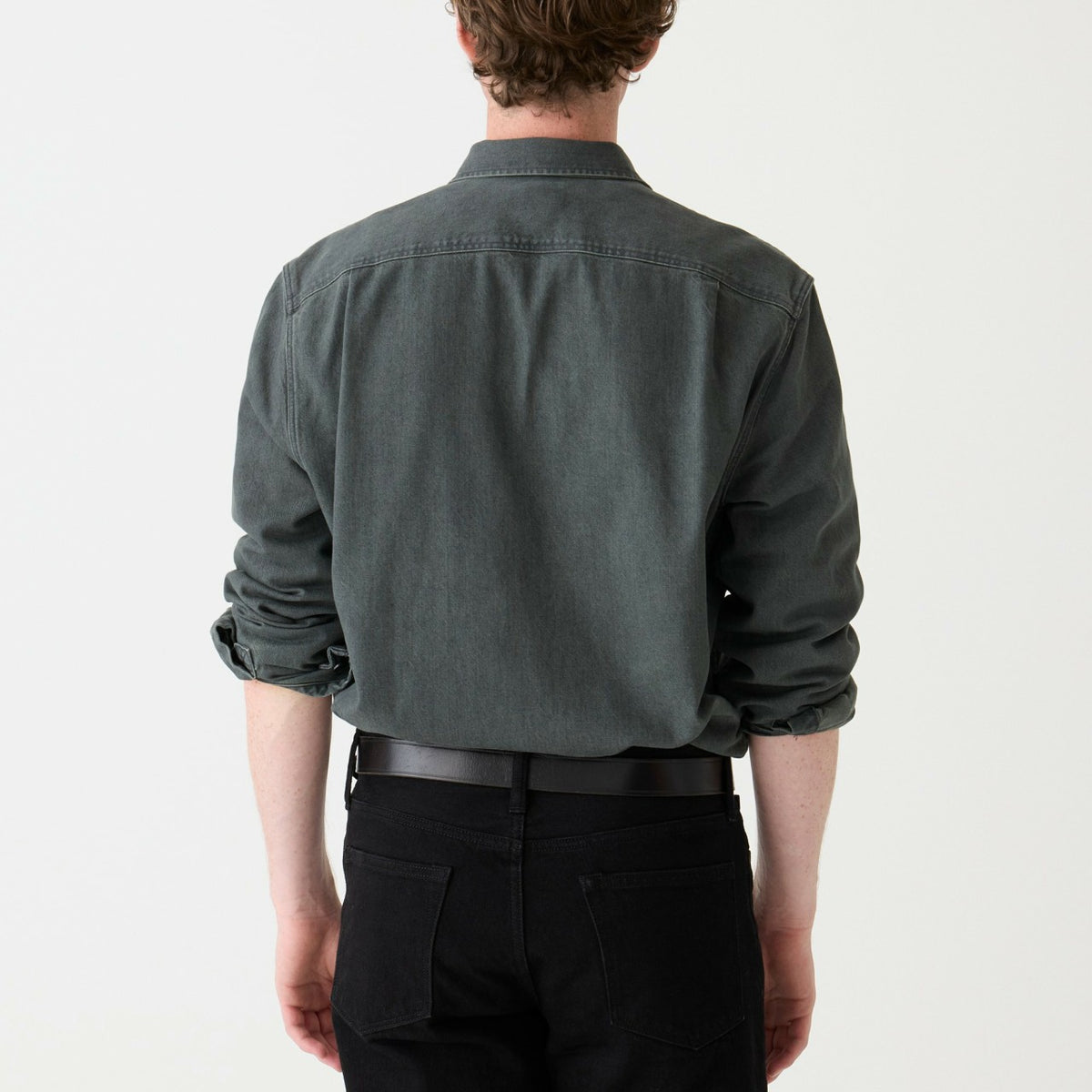 Men Midweight denim workshirt - J.Crew