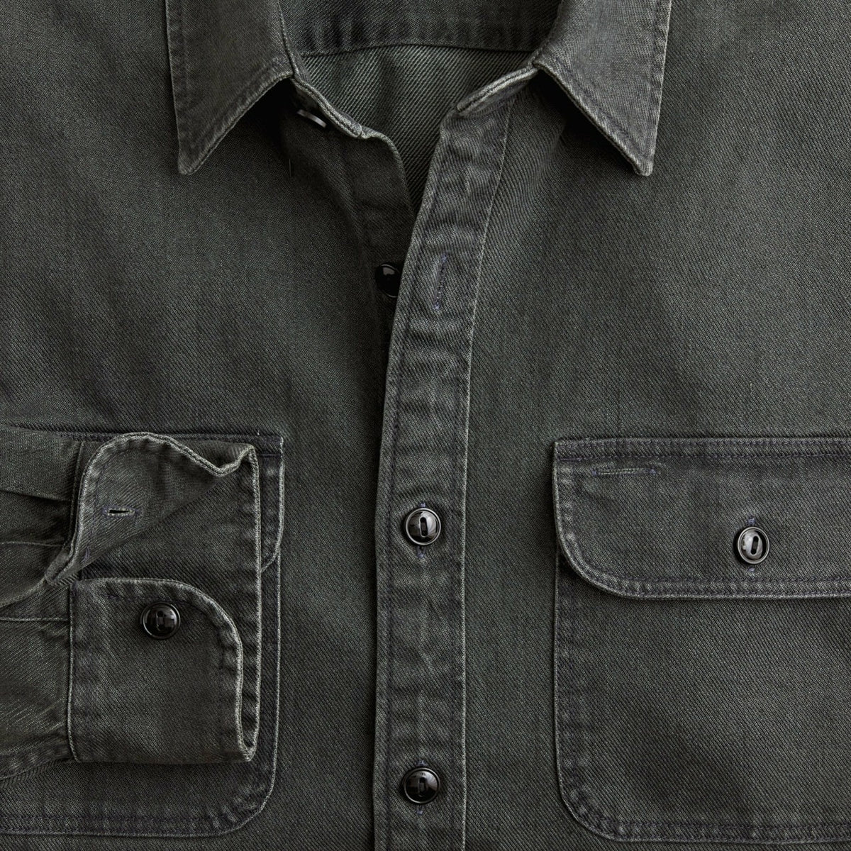 Men Midweight denim workshirt - J.Crew