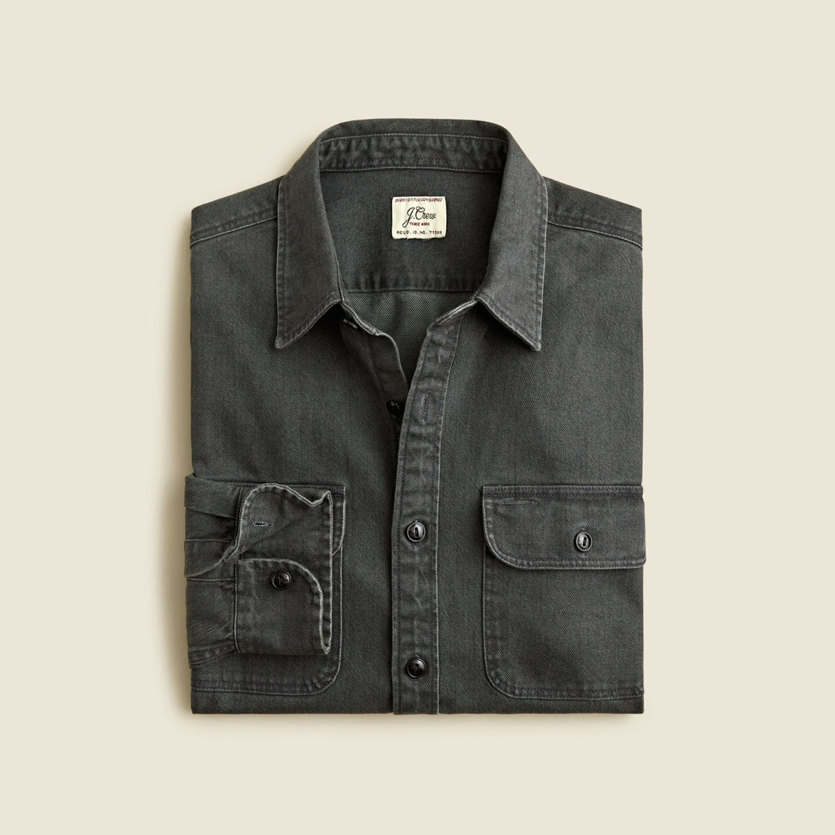 Men Midweight denim workshirt - J.Crew