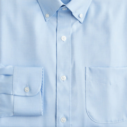 Men Bowery wrinkle-free dress shirt with point collar - J.Crew