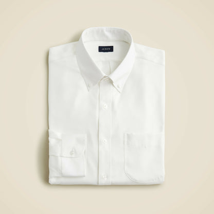 Men Bowery wrinkle-free dress shirt with point collar - J.Crew