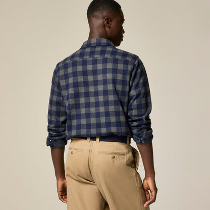Men Seaboard soft-knit shirt in plaid - J.Crew