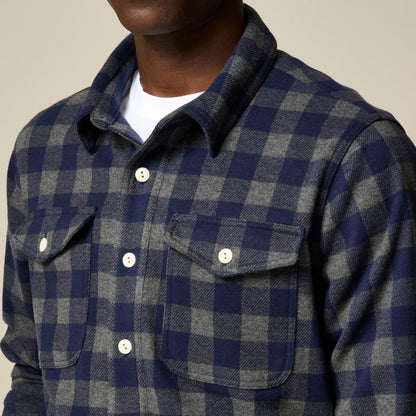 Men Seaboard soft-knit shirt in plaid - J.Crew