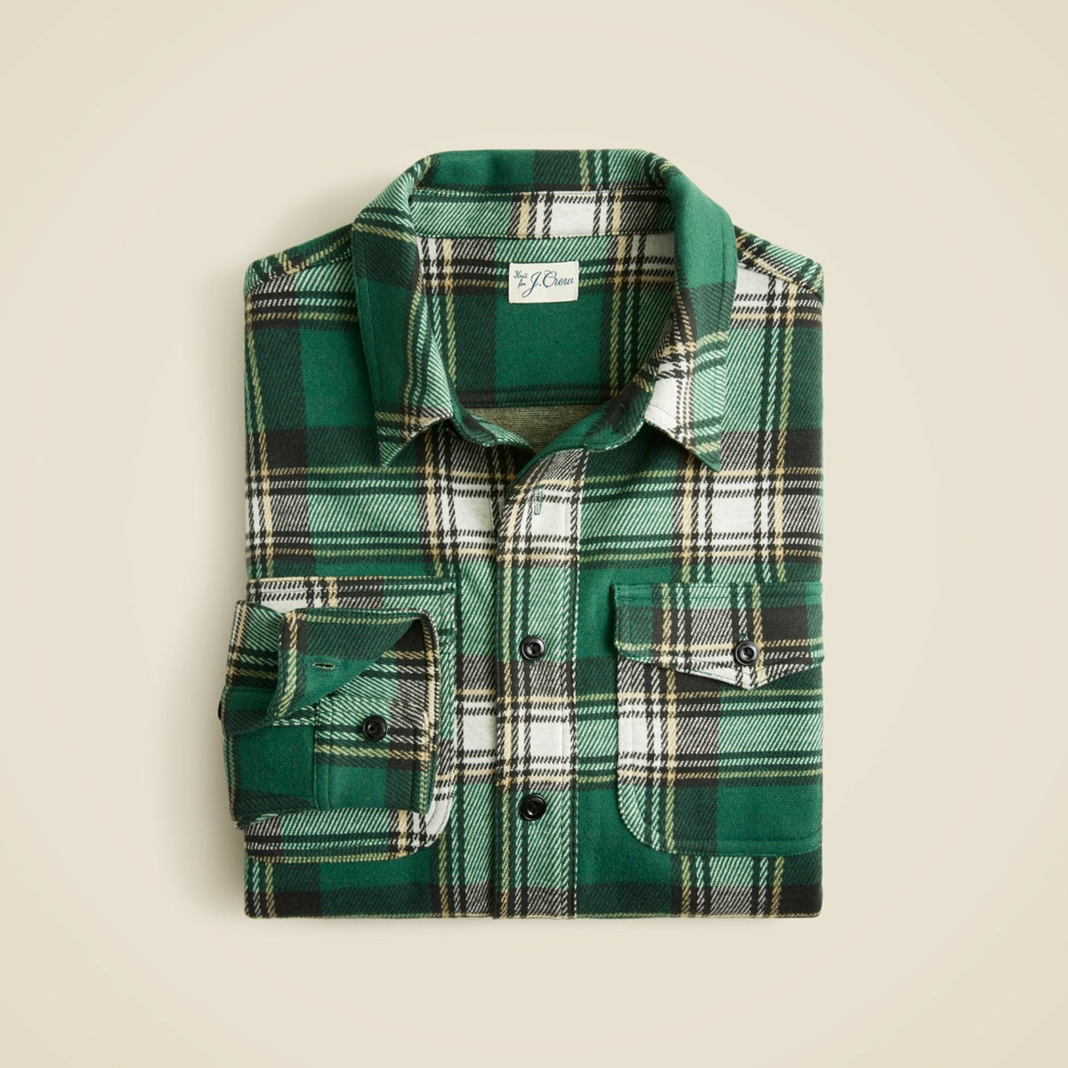 Men Seaboard soft-knit shirt in plaid - J.Crew