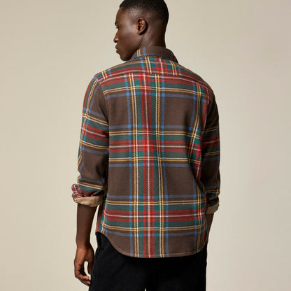 Men Seaboard soft-knit shirt in plaid - J.Crew