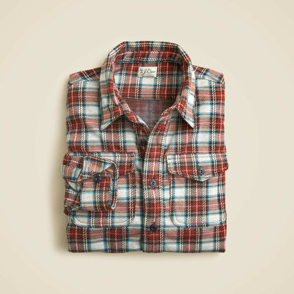Men Seaboard soft-knit shirt in plaid - J.Crew