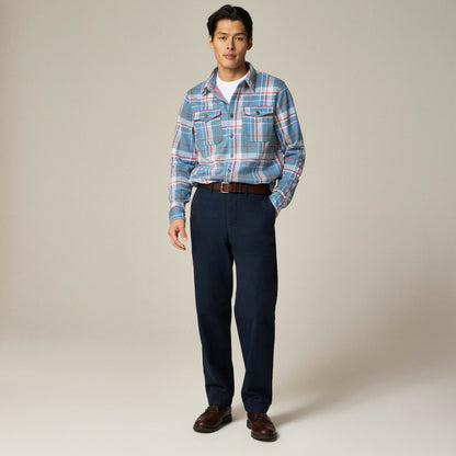 Men Seaboard soft-knit shirt in plaid - J.Crew