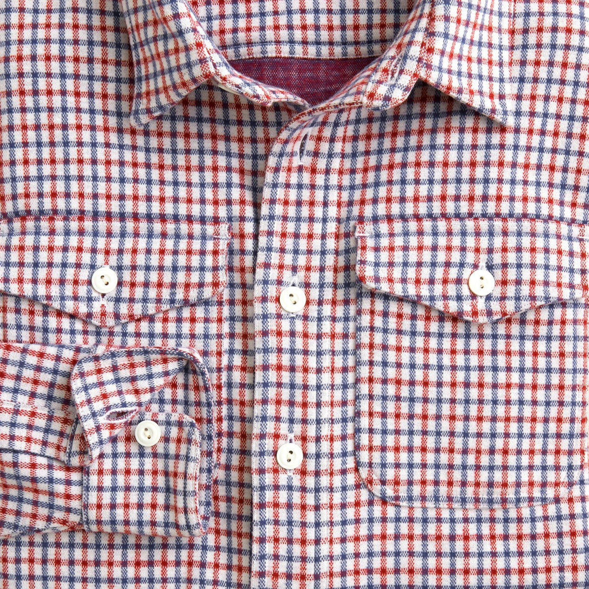 Men Seaboard soft-knit shirt in plaid - J.Crew