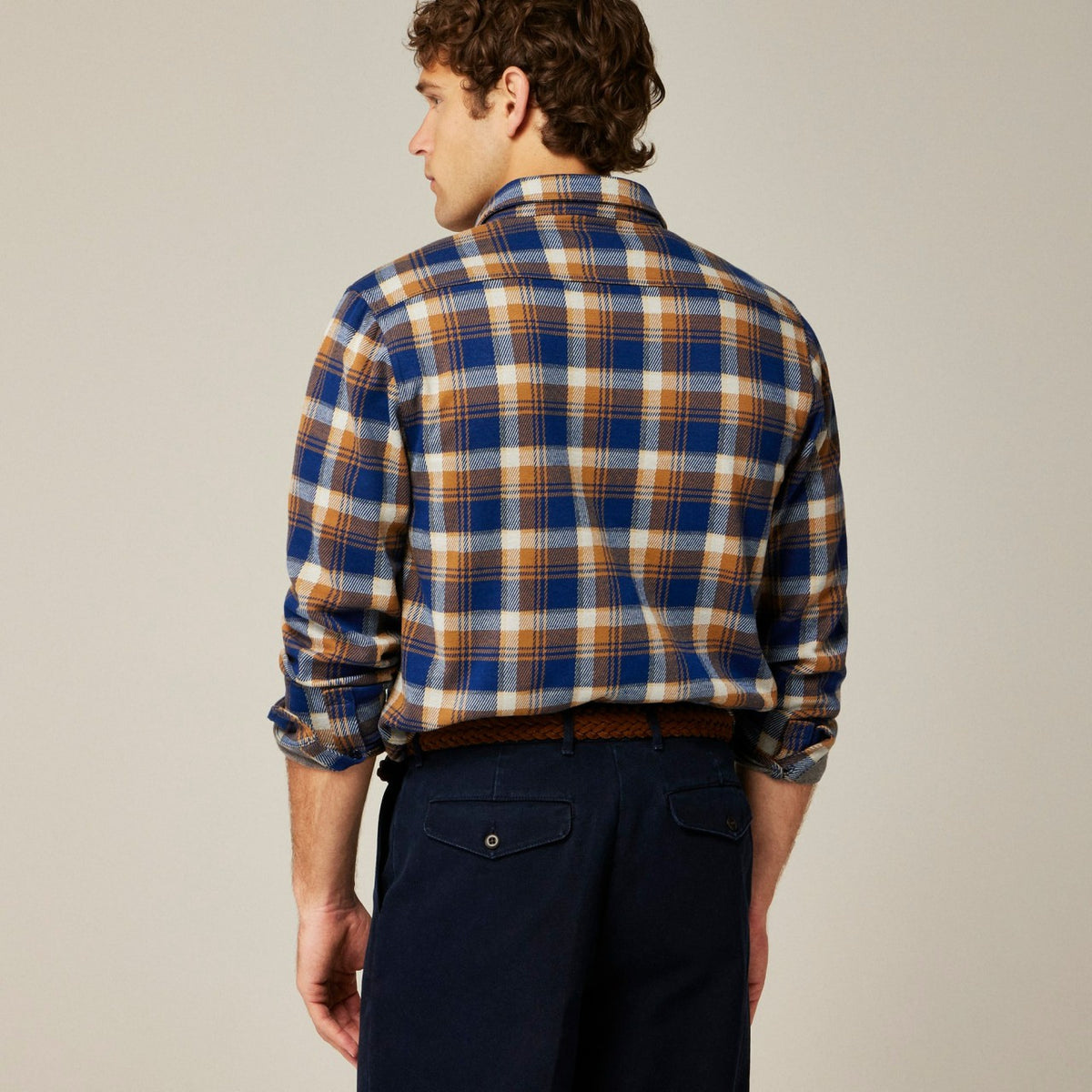 Men Seaboard soft-knit shirt in plaid - J.Crew