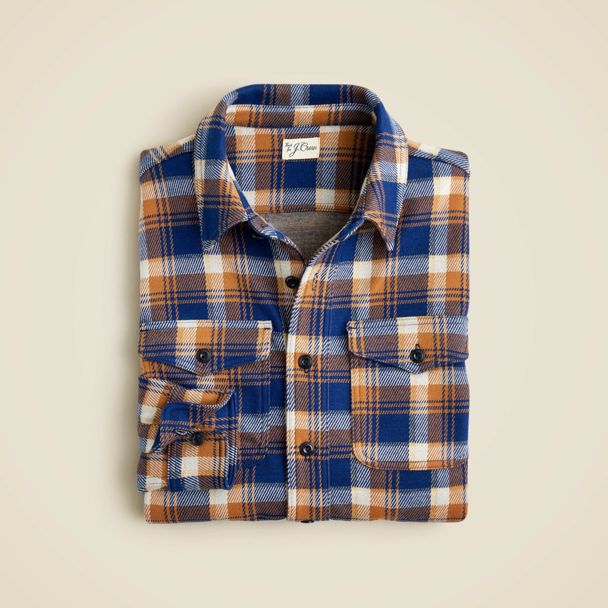Men Seaboard soft-knit shirt in plaid - J.Crew