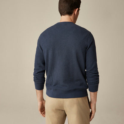Men Long-sleeve textured sweater-tee - J.Crew