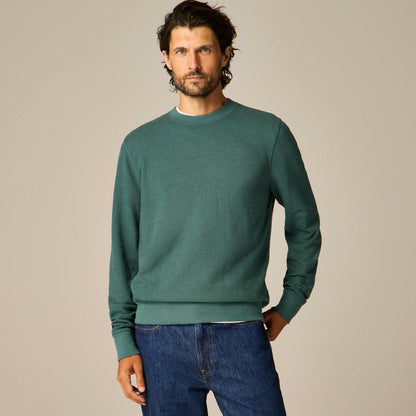 Men Long-sleeve textured sweater-tee - J.Crew