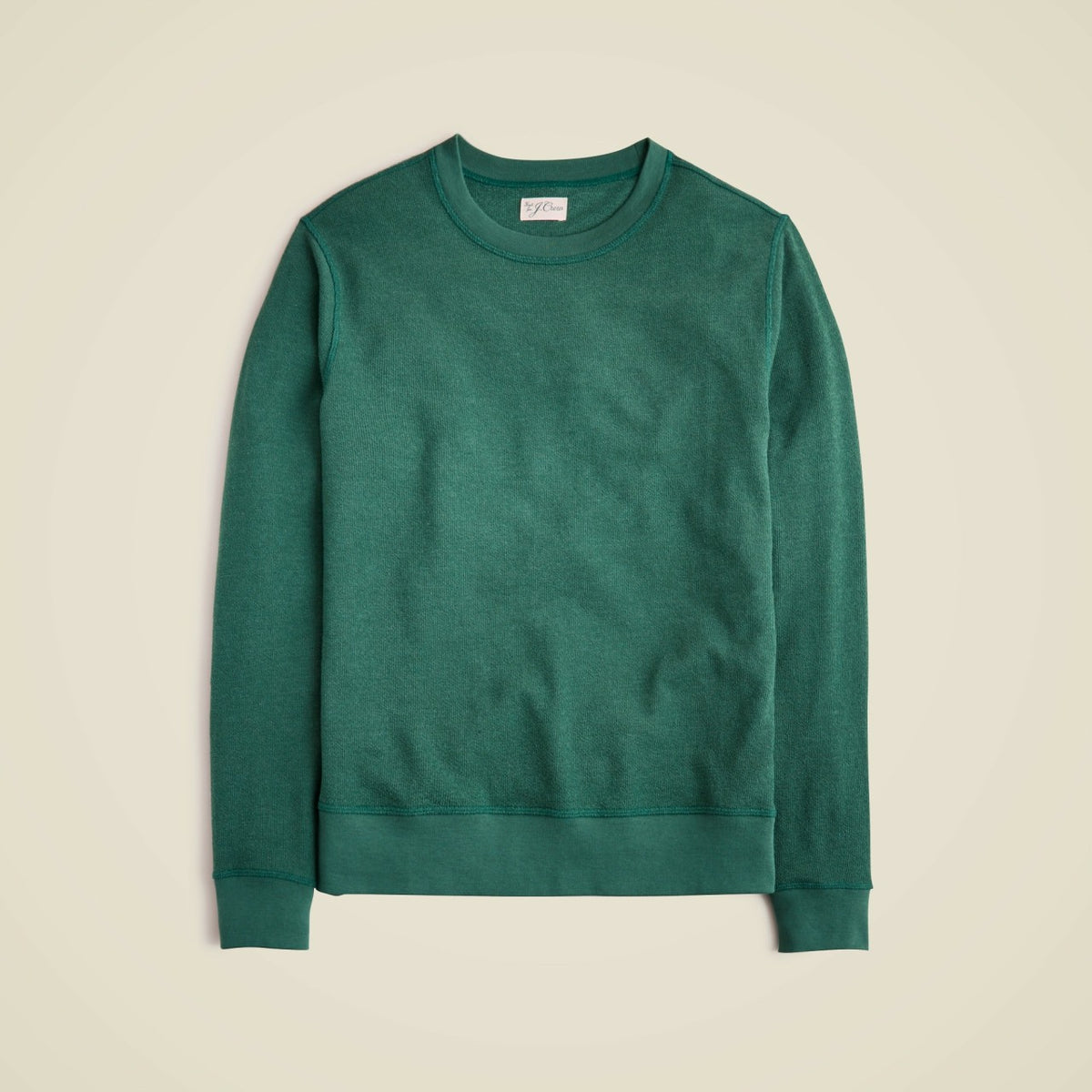 Men Long-sleeve textured sweater-tee - J.Crew