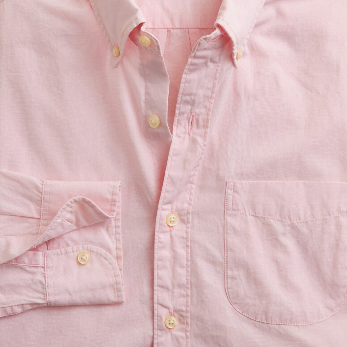 Men Secret Wash cotton poplin shirt - J.Crew