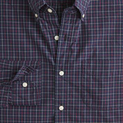 Men Secret Wash cotton poplin shirt - J.Crew