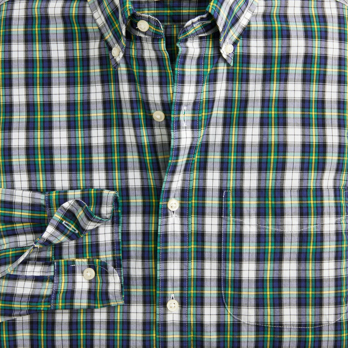Men Secret Wash cotton poplin shirt - J.Crew