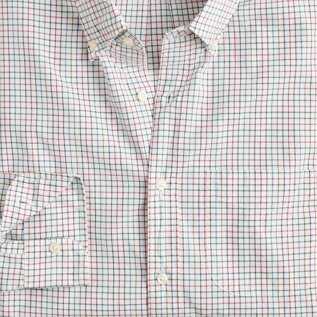 Men Secret Wash cotton poplin shirt - J.Crew