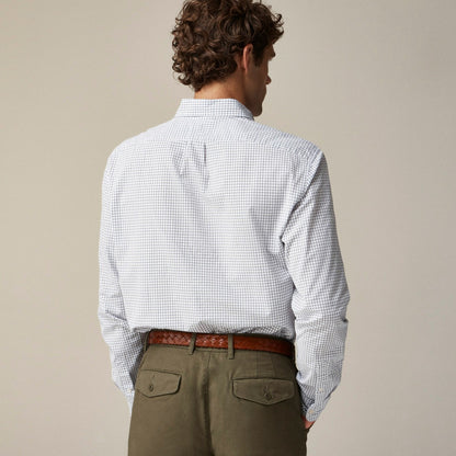 Men Secret Wash cotton poplin shirt - J.Crew