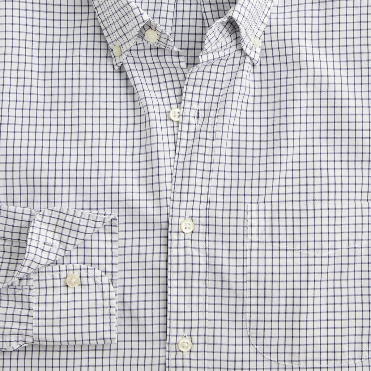 Men Secret Wash cotton poplin shirt - J.Crew