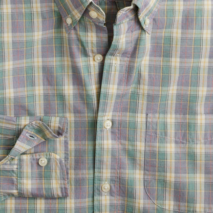 Men Secret Wash cotton poplin shirt - J.Crew