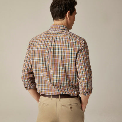 Men Secret Wash cotton poplin shirt - J.Crew
