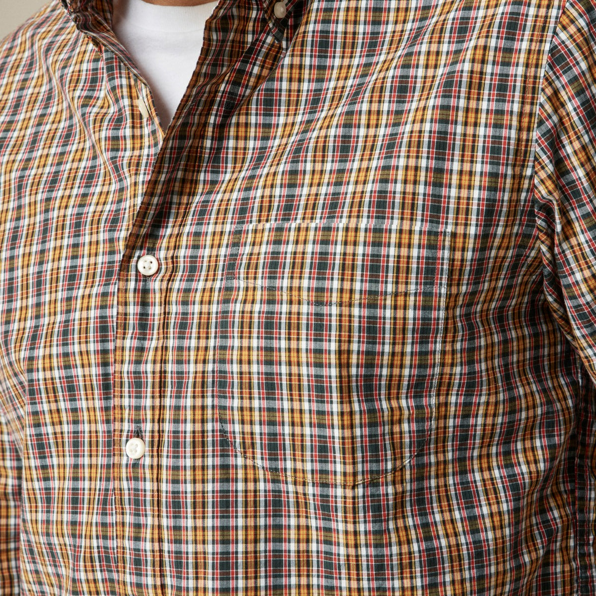 Men Secret Wash cotton poplin shirt - J.Crew